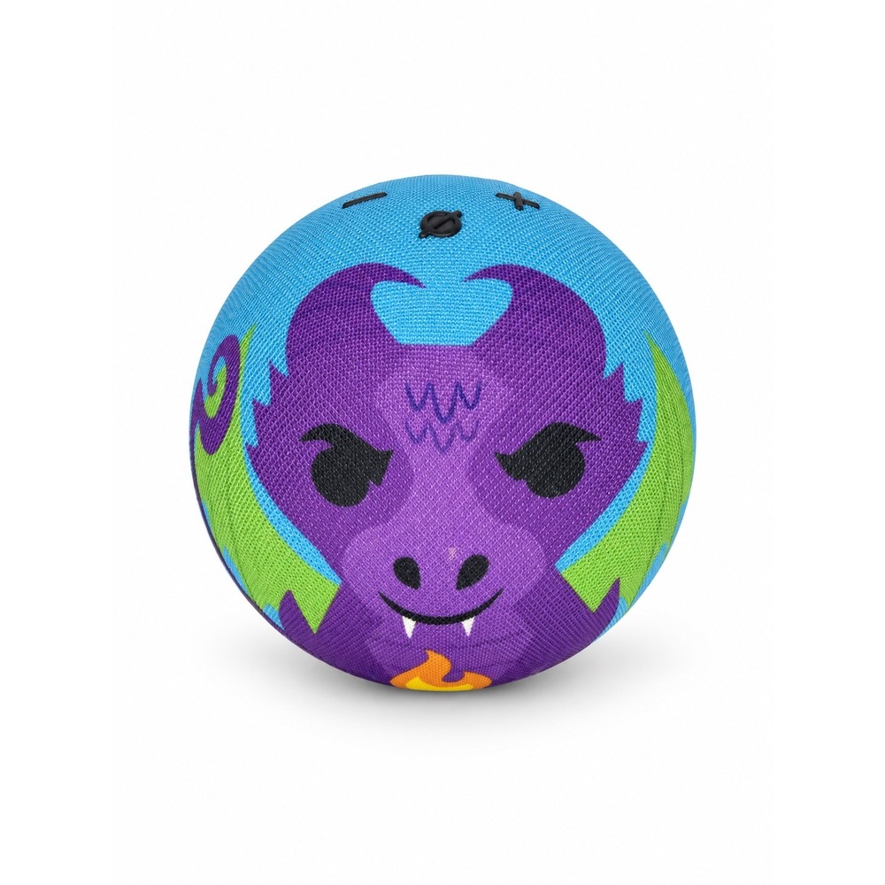 Amazon Echo Dot Kids 5th Gen Smart Speaker Purple Dragon Blue No Cord